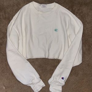 *RARE* Champion Cropped/Oversized Crewneck